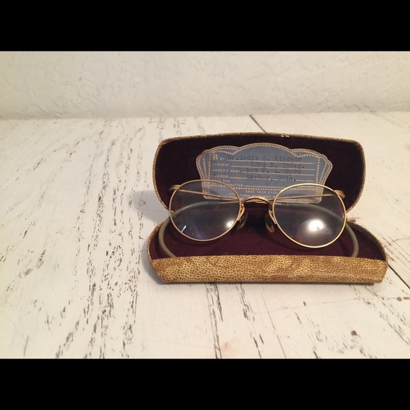 Accessories Vintage Glasses And Case Poshmark